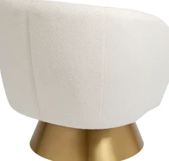 KARE Design Olohuone|Nojatuolit*Orion Kääntyvä Nojatuoli, Valkoinen