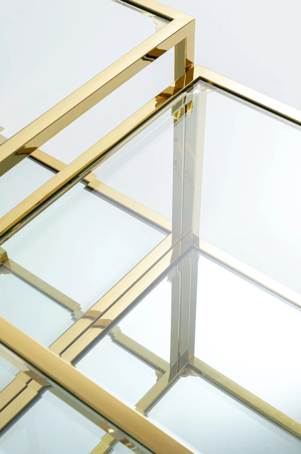 KARE Design Sohvapöydät*Orion Sohvapöytä, Kulta (4/Setti)