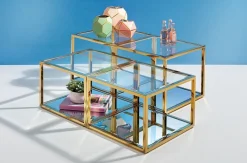 KARE Design Sohvapöydät*Orion Sohvapöytä, Kulta (4/Setti)