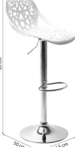 KARE Design Baarituolit*Ornament Baarituoli, Valkoinen