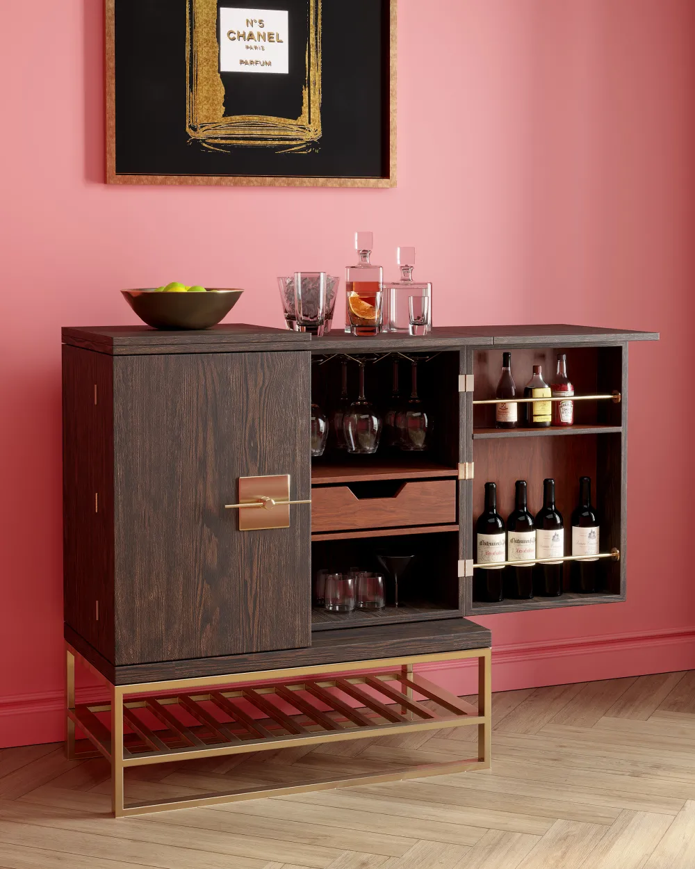 KARE Design Baarit*Osaka Baarikaappi 107x92cm