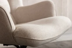 KARE Design Nojatuolit*Oscar Kääntyvä Nojatuoli, Kermanvärinen