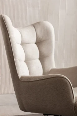 KARE Design Nojatuolit*Oscar Kääntyvä Nojatuoli, Kermanvärinen