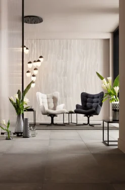 KARE Design Nojatuolit*Oscar Kääntyvä Nojatuoli, Kermanvärinen