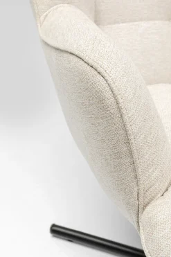 KARE Design Nojatuolit*Oscar Kääntyvä Nojatuoli, Kermanvärinen