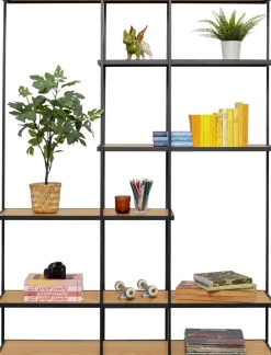 KARE Design Hyllyt*Oslo Nature Hylly, Kirjahylly 150x200cm