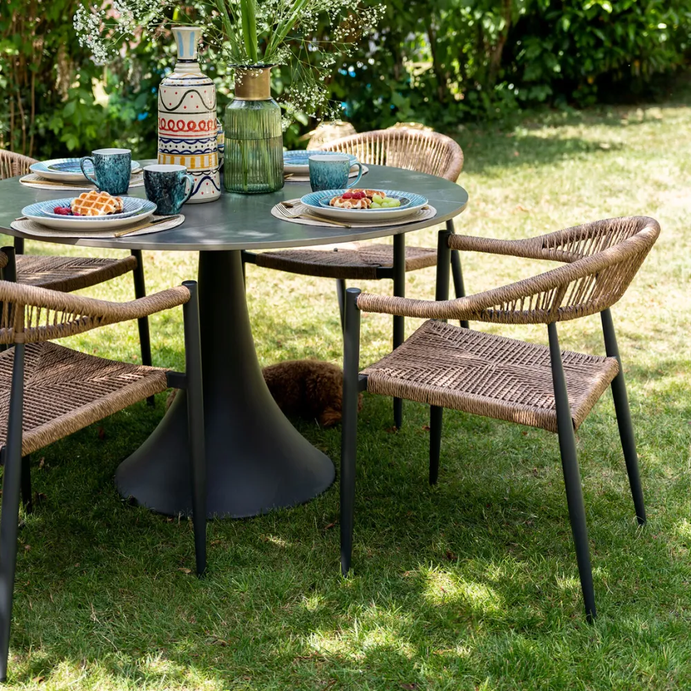 KARE Design Tuolit*Palma Tuoli Käsinojilla, Beige