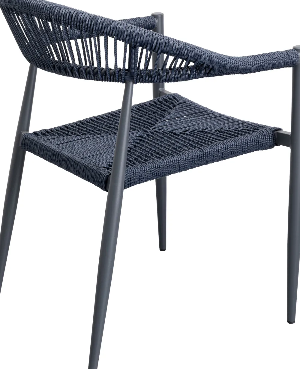 KARE Design Tuolit*Palma Tuoli Käsinojilla, Petrooli