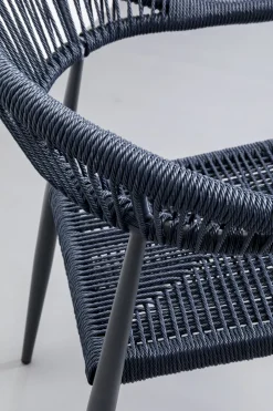 KARE Design Tuolit*Palma Tuoli Käsinojilla, Petrooli