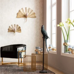 KARE Design Jalalliset Koriste-Esineet*Parrot Papukaija Jalallinen Koriste-esine, Sinivihreä