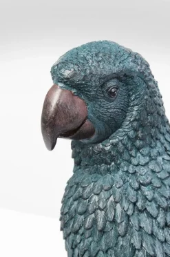 KARE Design Jalalliset Koriste-Esineet*Parrot Papukaija Jalallinen Koriste-esine, Sinivihreä