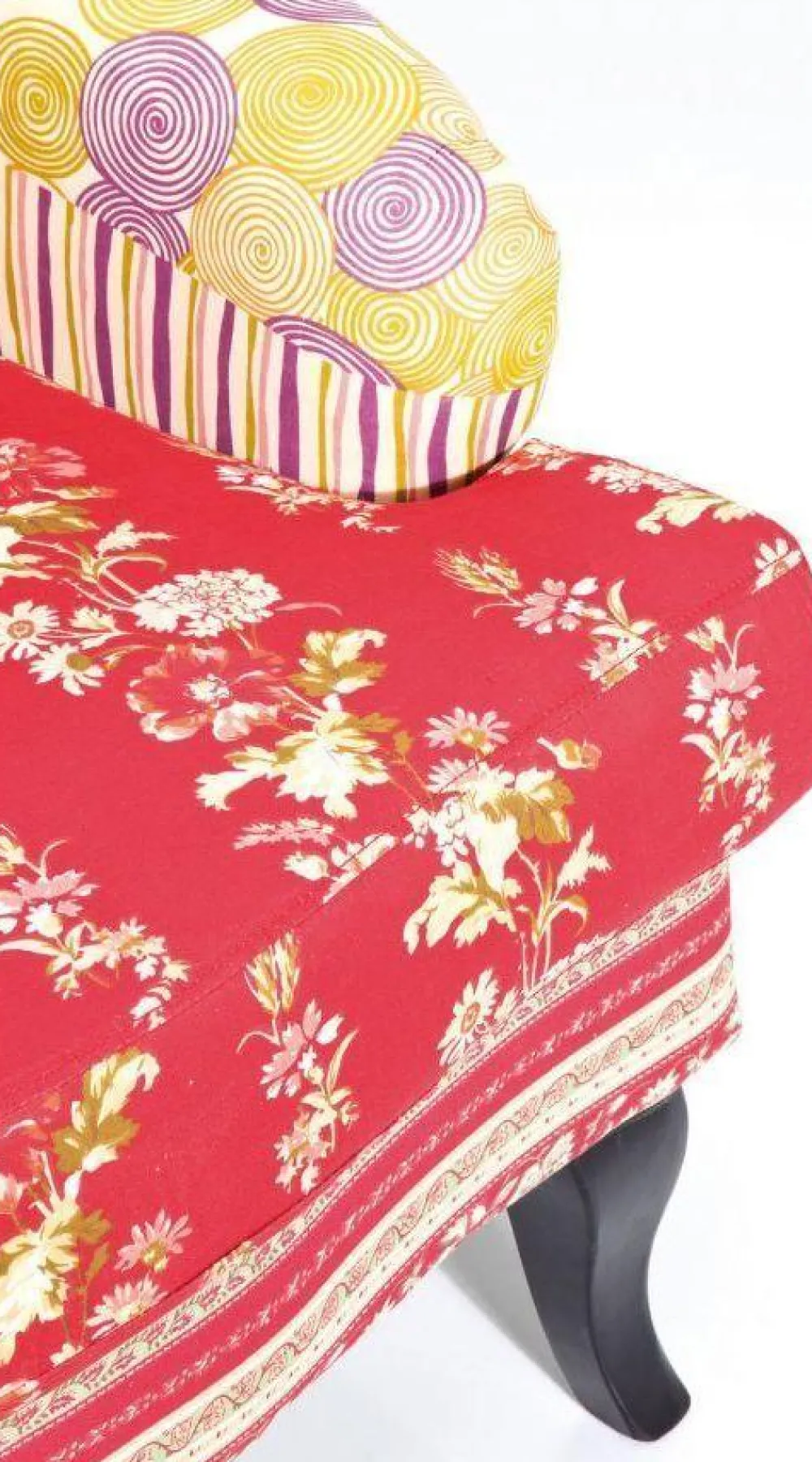 KARE Design Nojatuolit*Patchwork Nojatuoli, Punainen