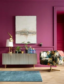 KARE Design Nojatuolit*Peony Flower Kääntyvä Nojatuoli, Keltainen