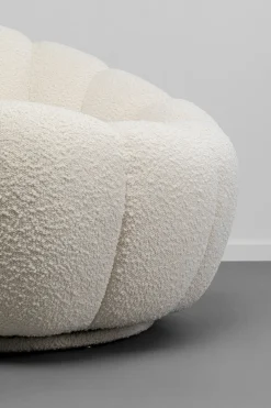 KARE Design Nojatuolit*Peppo Bloom Kääntyvä Nojatuoli Valkoinen