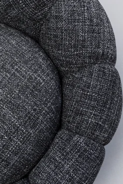 KARE Design Olohuone|Nojatuolit*Peppo Bloom Melange Kääntyvä Nojatuoli Musta