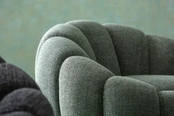 KARE Design Nojatuolit*Peppo Bloom Melange Kääntyvä Nojatuoli Vihreä