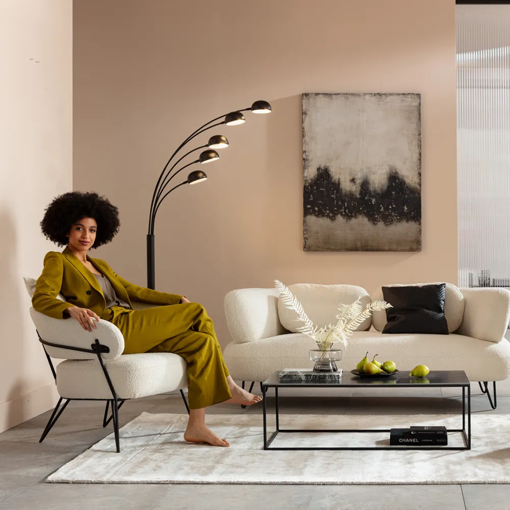 KARE Design Sohvat|Olohuone*Peppo 2-istuttava Sohva, Valkoinen 182cm