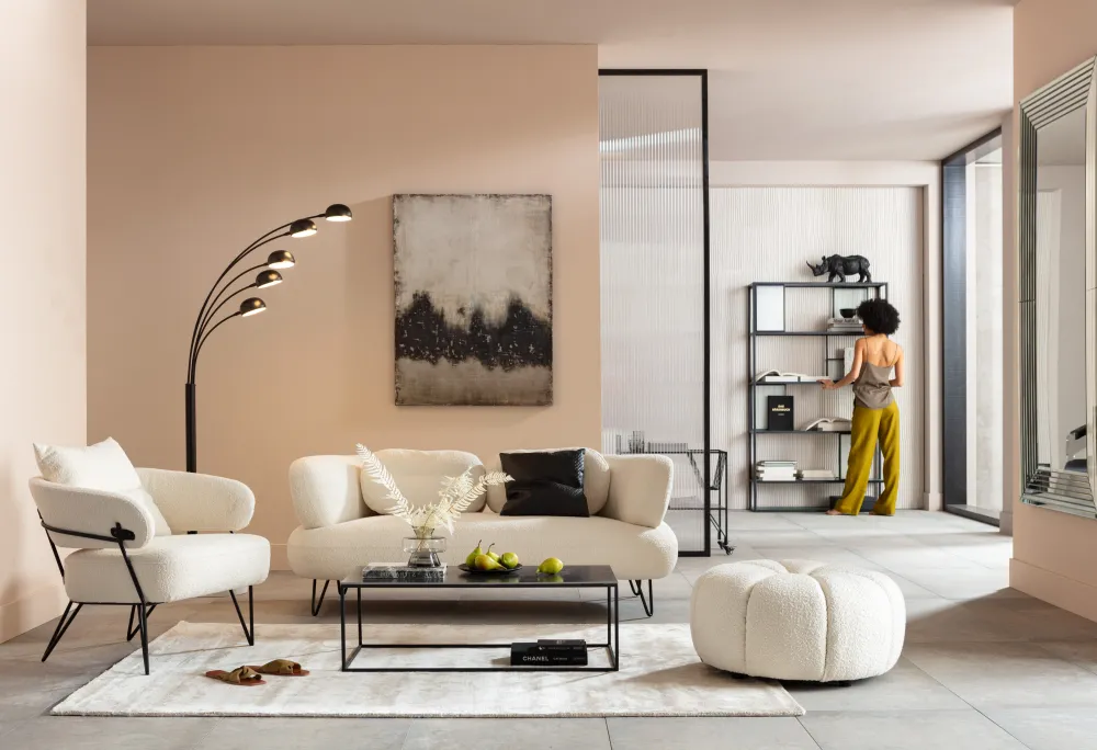 KARE Design Sohvat|Olohuone*Peppo 2-istuttava Sohva, Valkoinen 182cm