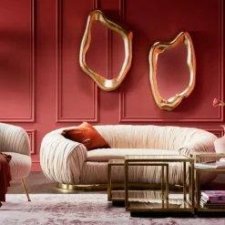 KARE Design Sohvat|Olohuone*Perugia Sohva 2-istuttava, Kermanvärinen