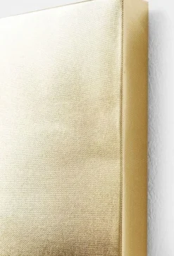 KARE Design Taulut|Olohuone*Picture Touched Dog With Pineapple Koira Taulu, Kulta 80x80cm