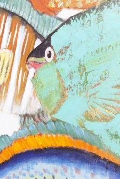 KARE Design Olohuone*Picture Touched Fish Meeting Two Kalat Taulu 75x100cm