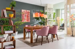 KARE Design Taulut|Olohuone*Picture Touched Flamingo Meeting Flamingo Taulu 90x120cm