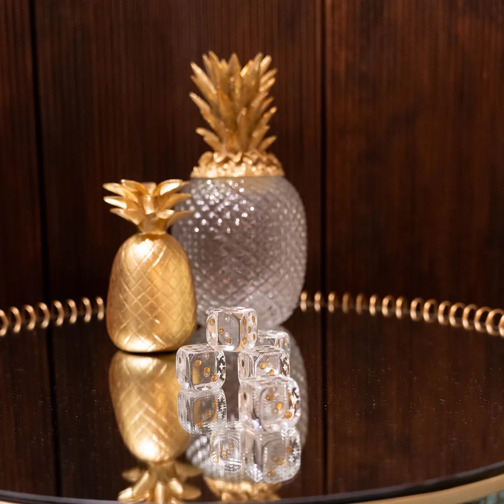 KARE Design Koriste-Esineet*Pineapple Visible Ananas Koristepurkki