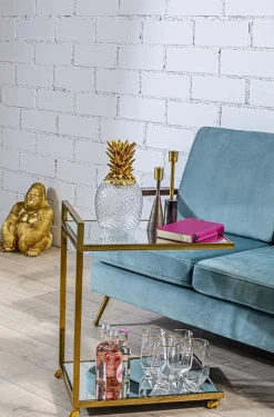 KARE Design Koriste-Esineet*Pineapple Visible Ananas Koristepurkki