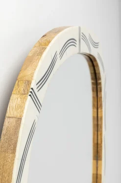 KARE Design Peilit*Planos Seinäpeili, Valkoinen 43x93cm