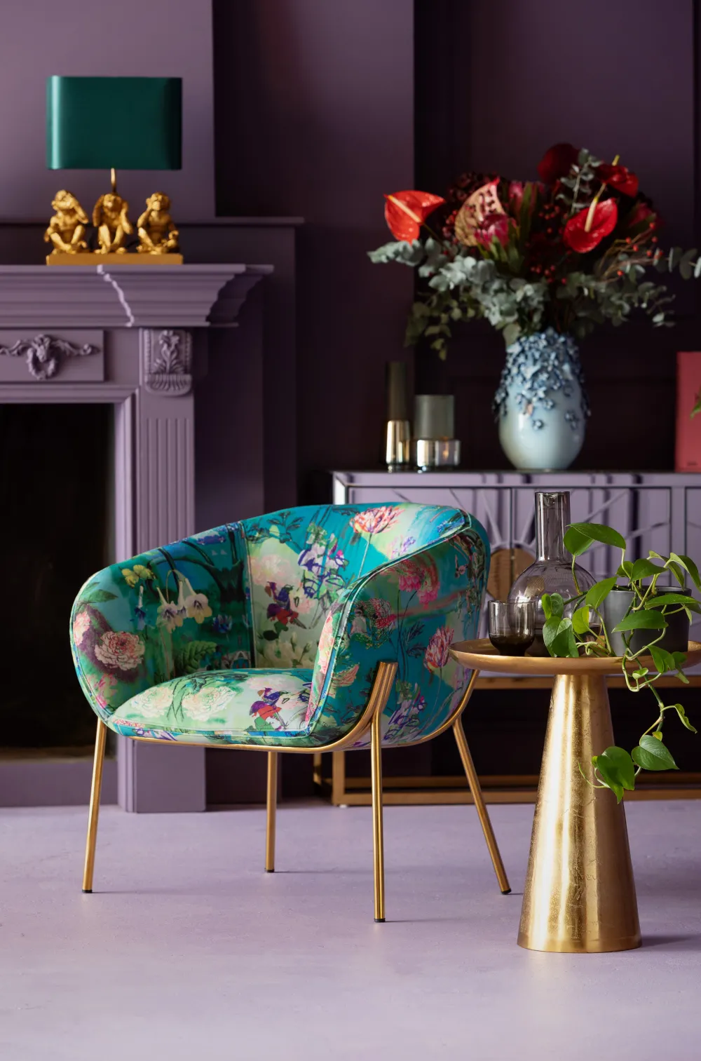 KARE Design Sohvapöydät*Plateau Uno Sivupöytä, Messinki Ø45cm