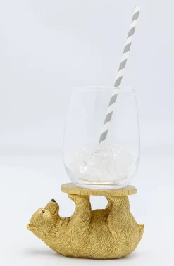 KARE Design Keittiö Ja Astiat*Playing Bear Lasinaluset (4/Setti)