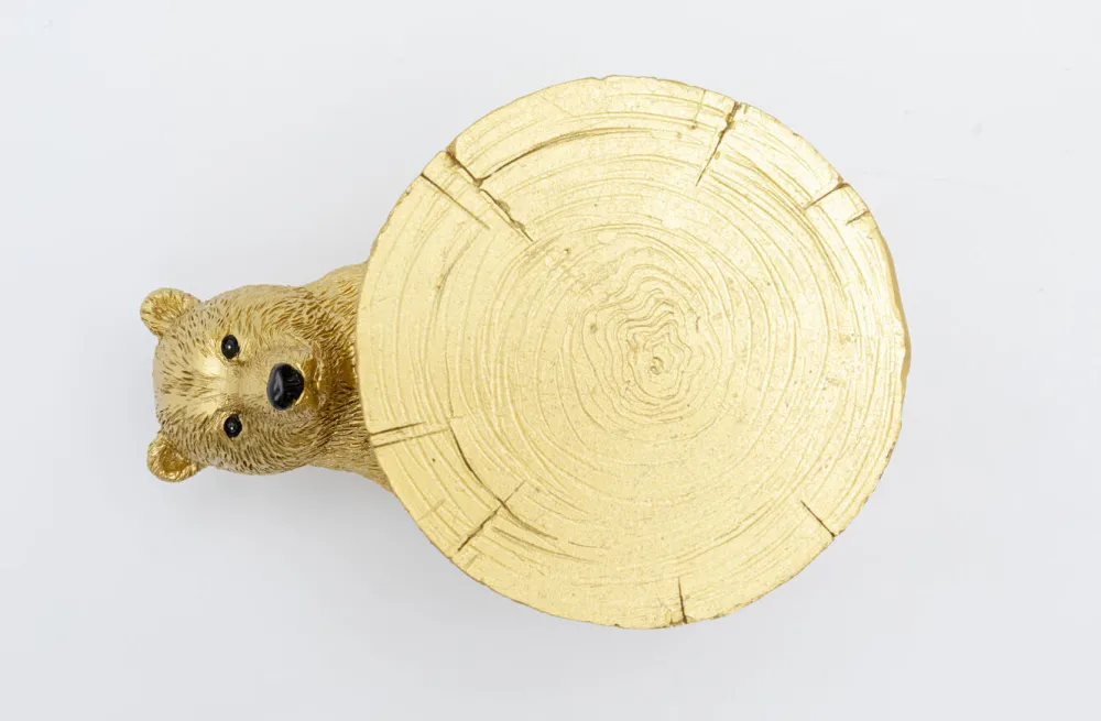 KARE Design Keittiö Ja Astiat*Playing Bear Lasinaluset (4/Setti)