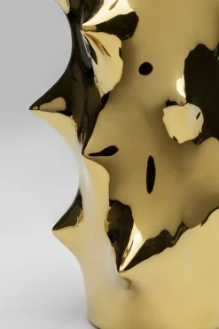 KARE Design Olohuone*Pointy Gold Maljakko Kulta 25cm