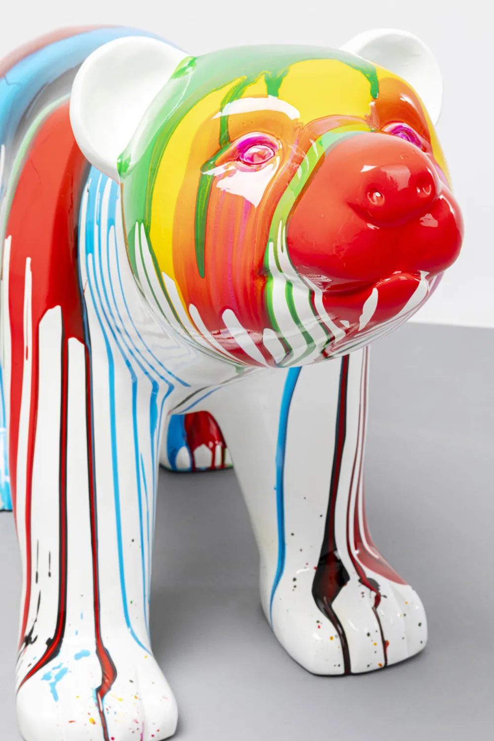 KARE Design Jalalliset Koriste-Esineet*Polar Bear Holi Jääkarhu Koriste-esine Värikäs 46cm