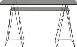 KARE Design Pöydät*Polar 8mm Lasilevyt Karaistu Lasi Savu 130x66