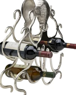 KARE Design Viinipullotelineet*Polpo Mustekala Viinipulloteline 44x49cm