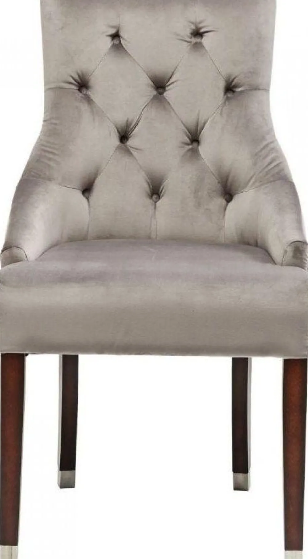 KARE Design Tuolit*Prince Velvet Tuoli Harmaa