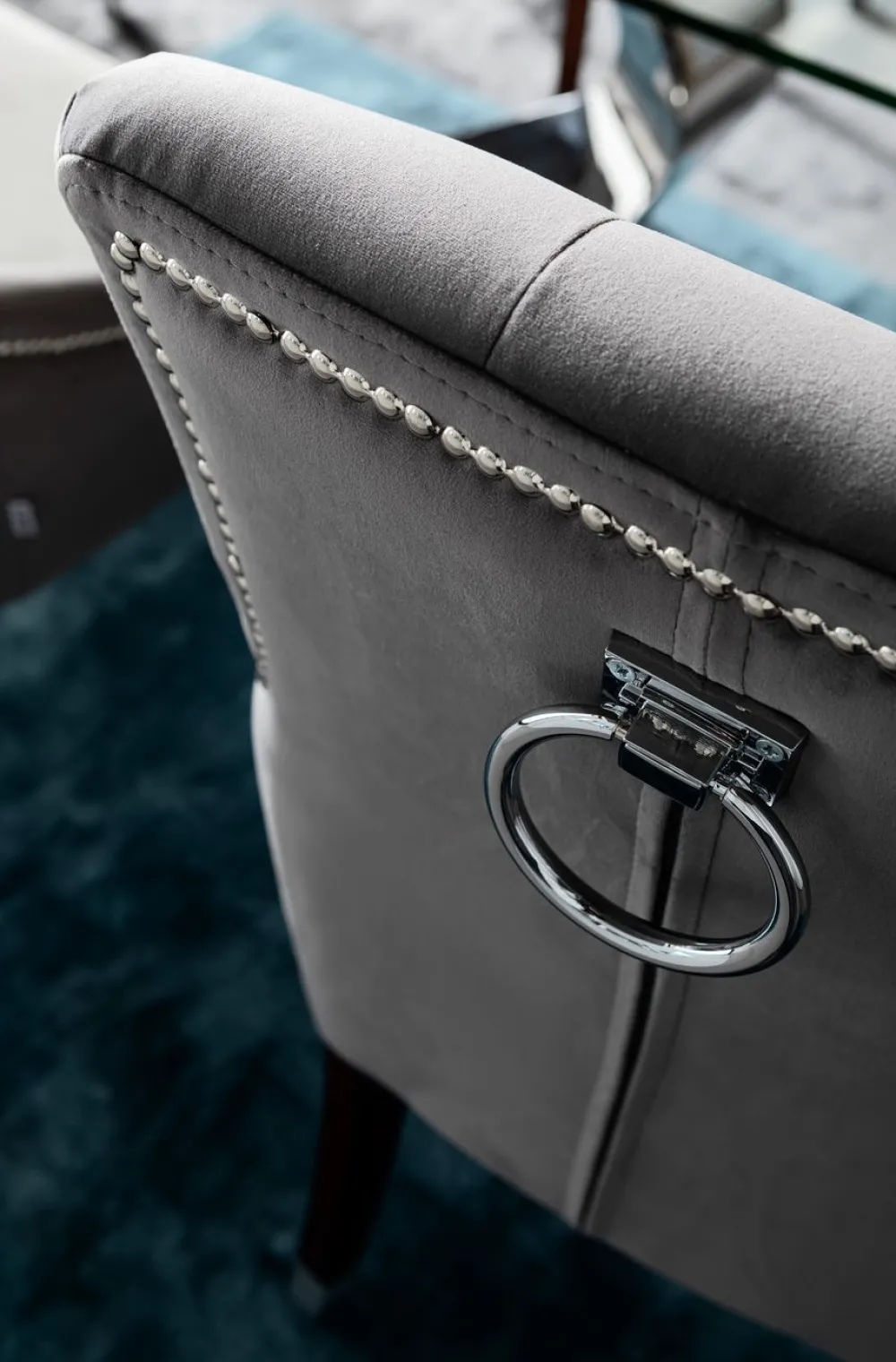 KARE Design Tuolit*Prince Velvet Tuoli Harmaa