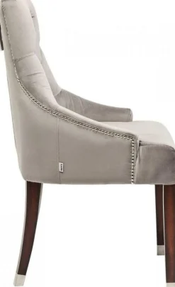 KARE Design Tuolit*Prince Velvet Tuoli Harmaa