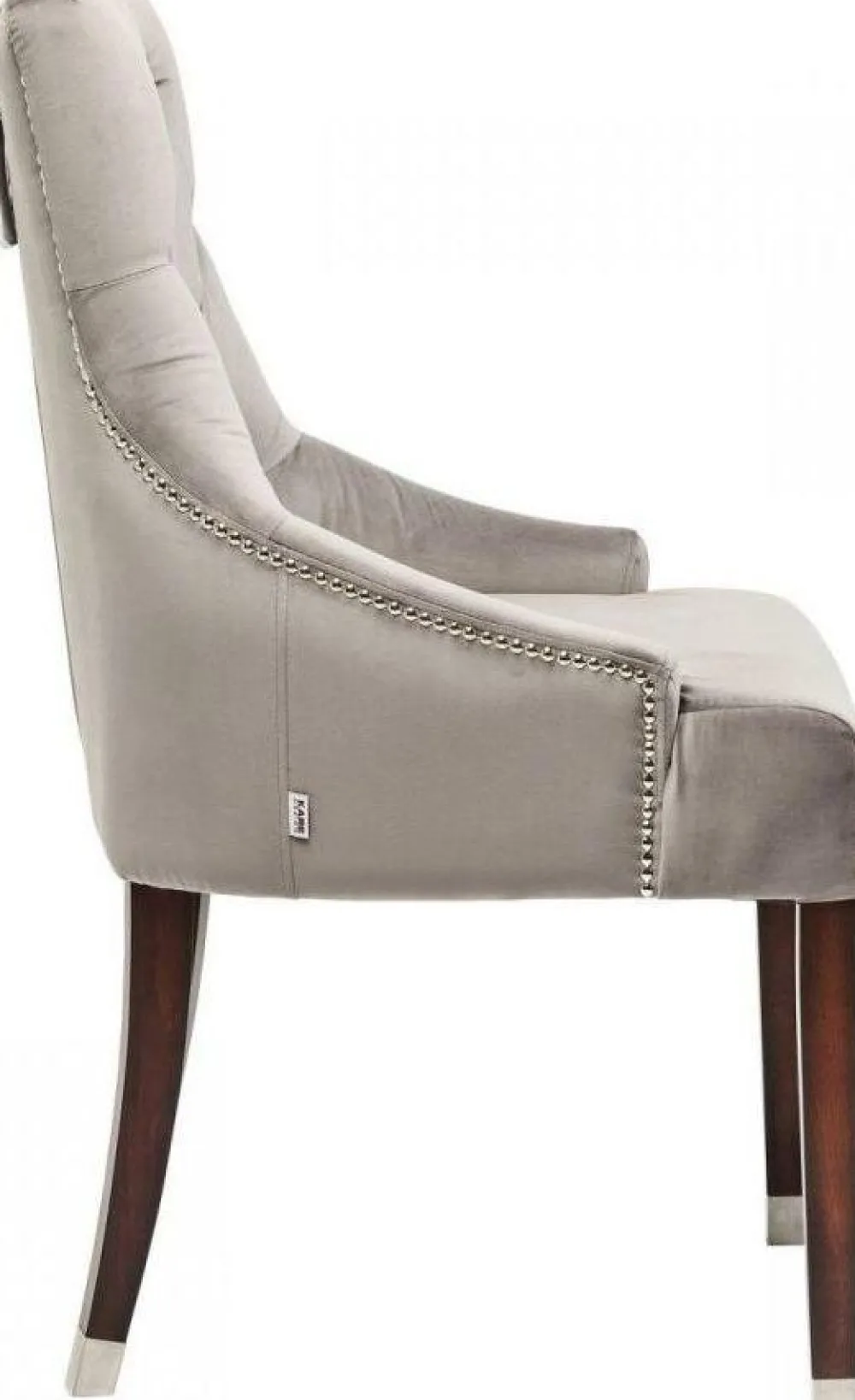 KARE Design Tuolit*Prince Velvet Tuoli Harmaa