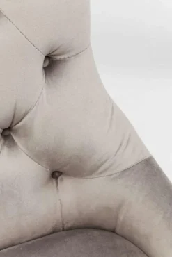 KARE Design Tuolit*Prince Velvet Tuoli Harmaa