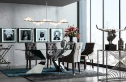 KARE Design Tuolit*Prince Velvet Tuoli Harmaa