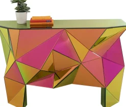 KARE Design Konsolipöydät Ja Sivupöydät*Prisma Colore Konsolipöytä Peililasia 127cm