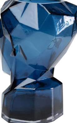 KARE Design Maljakot|Olohuone*Prisma Face Maljakko Sininen 30cm