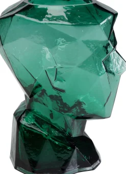 KARE Design Maljakot|Olohuone*Prisma Face Maljakko Vihreä 30cm