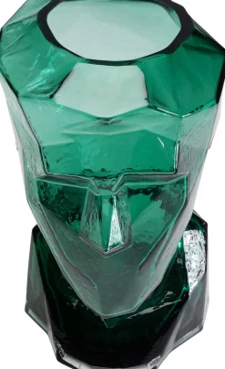 KARE Design Maljakot|Olohuone*Prisma Face Maljakko Vihreä 30cm