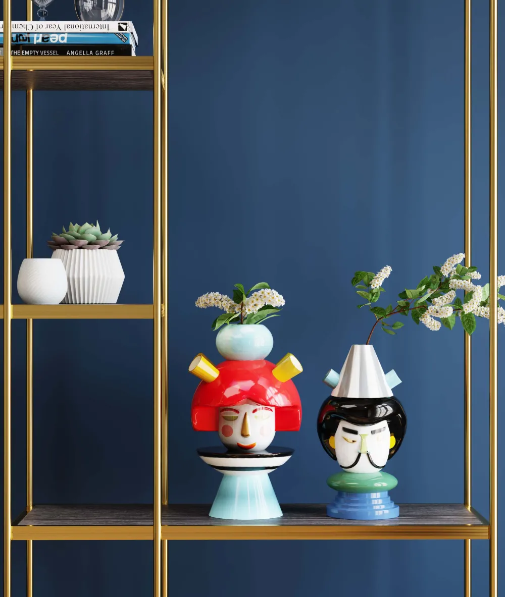 KARE Design Maljakot*Puppet Girl Deco Maljakko 36cm