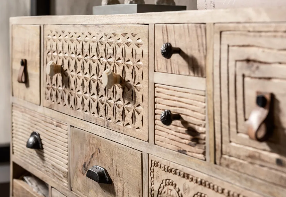 KARE Design Senkit|Olohuone*Puro Lipasto, 14 Laatikkoa