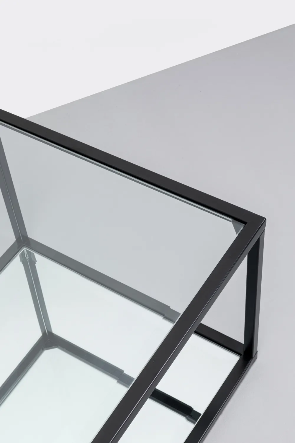 KARE Design Sohvapöydät*Quadro Sivupöytä, Musta 50x50cm