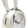 KARE Design Kellot*Rabbit Jänis, Pupu Pöytäkello Hopea 10x21cm